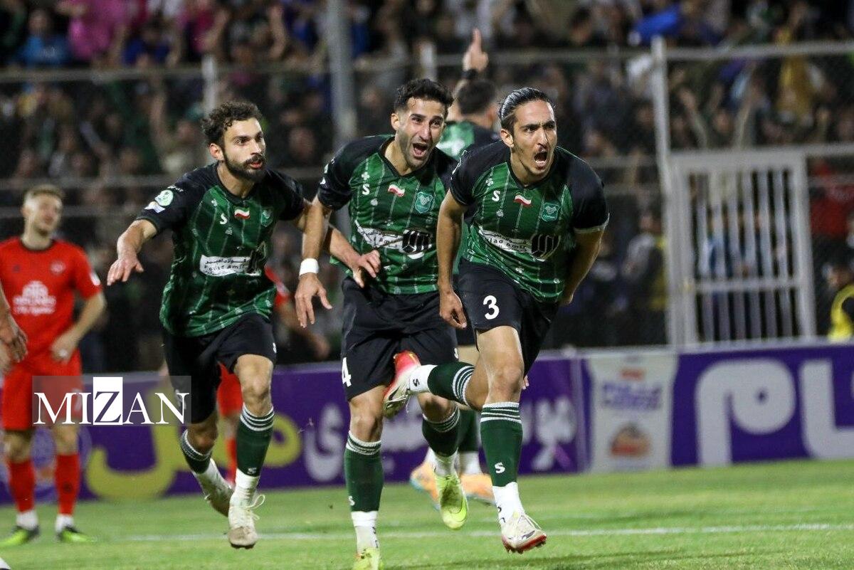 تراکتور در خرم‌آباد پنچر شد/ پیروزی بزرگ خیبر با هنرنمایی دیناروند +فیلم و جدول