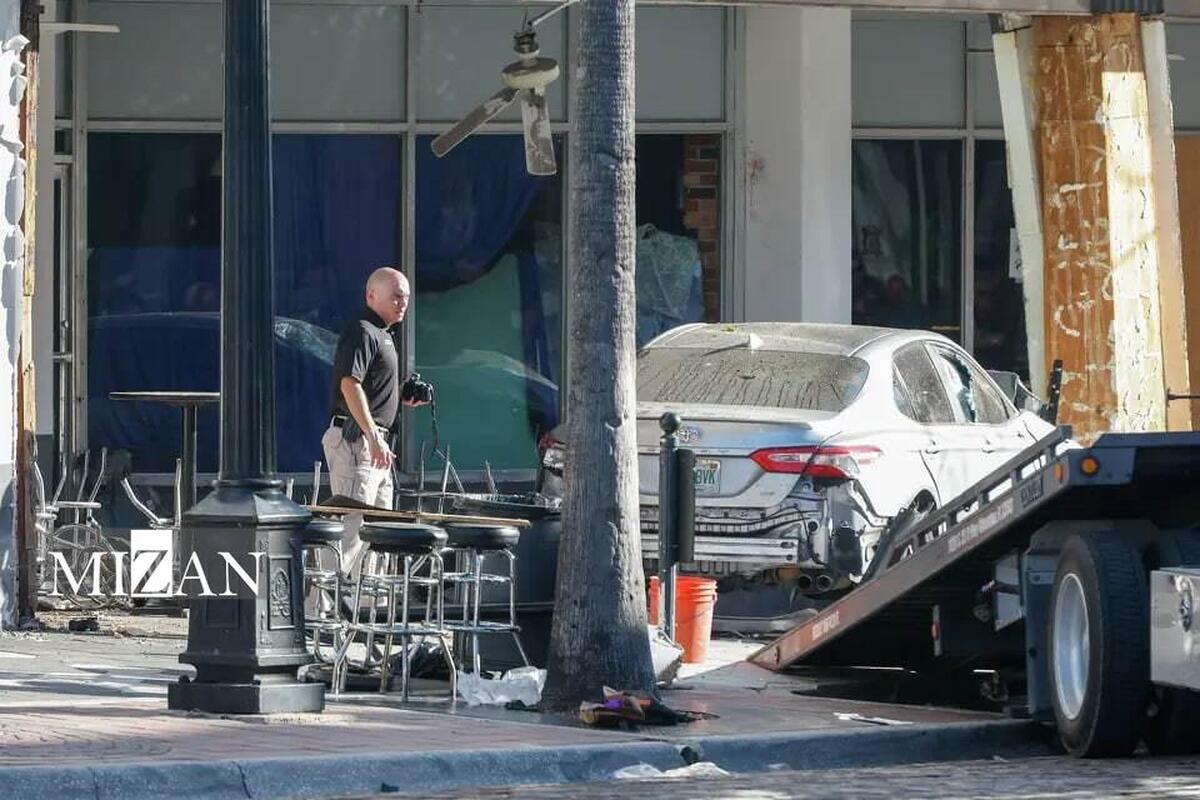 ۱۵ کشته و زخمی در پی ورود خودرو به مغازه‌ای در فلوریدا آمریکا