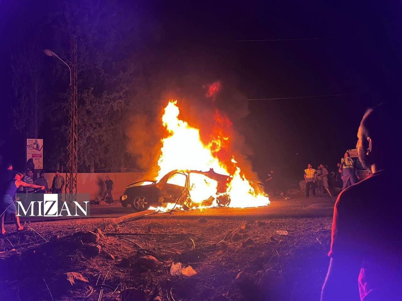 حمله پهپادی ارتش صهیونیستی به جنوب لبنان