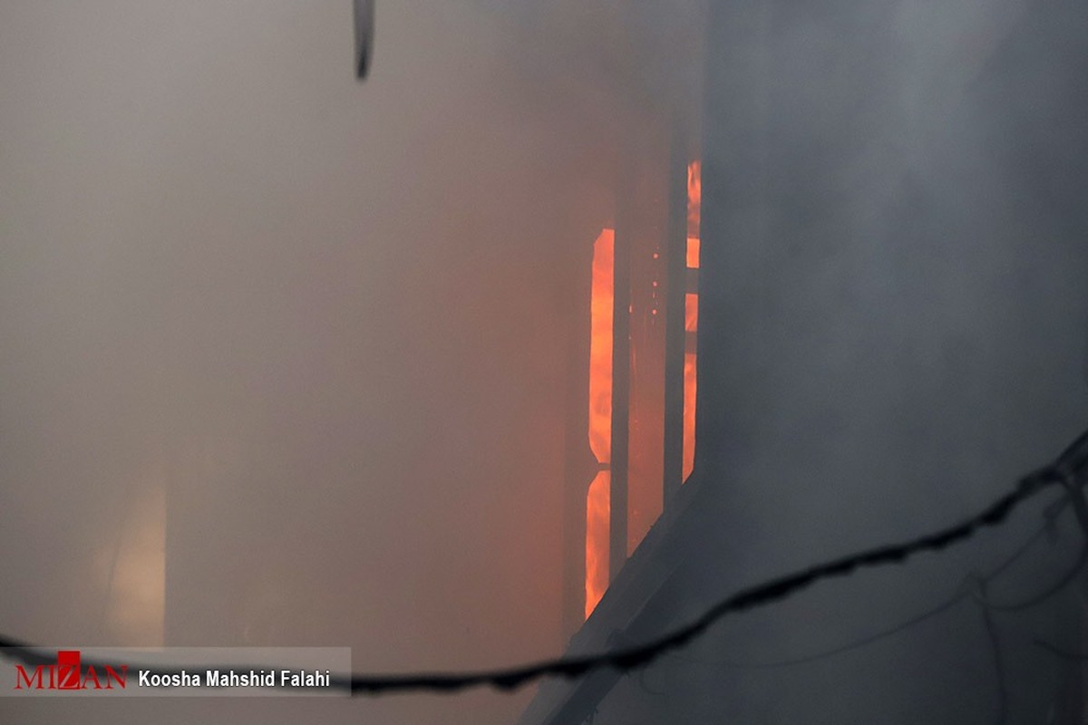 حریق ساختمانی در غرب تهران یک فوتی و یک مجروح برجای گذاشت