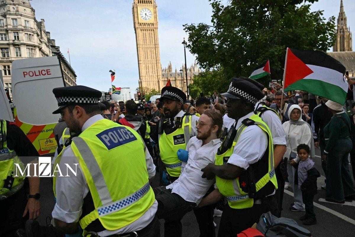 خشونت پلیس انگلیس علیه معترضان نقض نظاممند حق آزادی تجمعات مسالمتآمیز در انگلیس