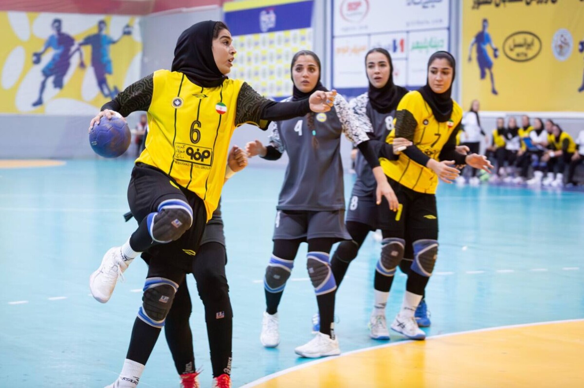 لیگ برتر هندبال بانوان| پیروزی ۲ تیم اصفهانی و گچسارانی‌ها مقابل حریفان