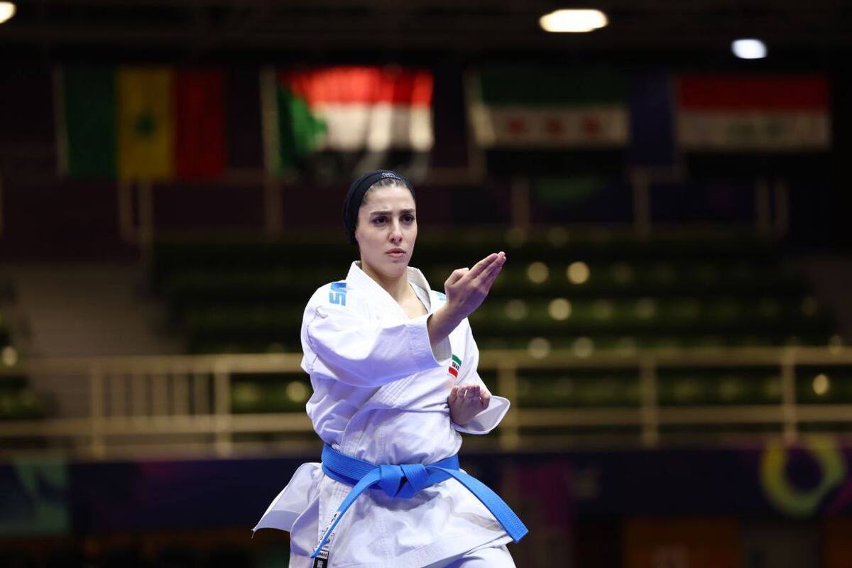 بازی‌های کشورهای اسلامی| صادقی در کاراته صاحب مدال طلا شد
