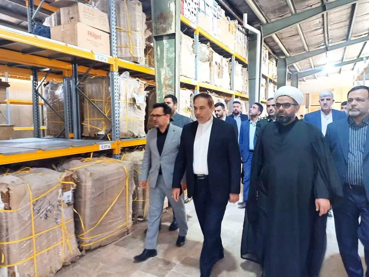 بازدید معاون اجتماعی و پیشگیری از وقوع جرم قوه قضاییه از انبار اموال تملیکی قم
