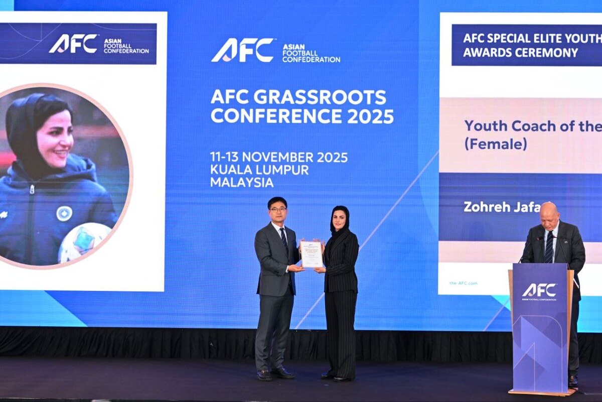 جعفری: خوشحالم که می‌توانم الهام‌بخش مربیان زن جوان ایران باشم