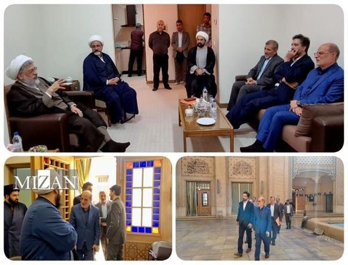 بررسی روند فعالیت‌های مجتمع فقه، حقوق و قضا اسلامی در بازدید معاون منابع انسانی و امور فرهنگی قوه قضاییه از مجتمع فقه، حقوق و قضای اسلامی استان قم