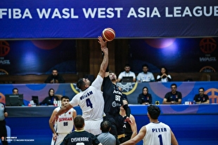 پیروزی شهرداری گرگان مقابل آستانه در سوپر لیگ بسکتبال غرب آسیا