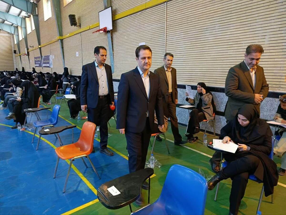 معاون قضایی دادگستری لرستان در جریان بازدید از آزمون تصدی منصب قضا: سرمایه‌گذاری بر نیروی انسانی، اولویت راهبردی دستگاه قضایی است