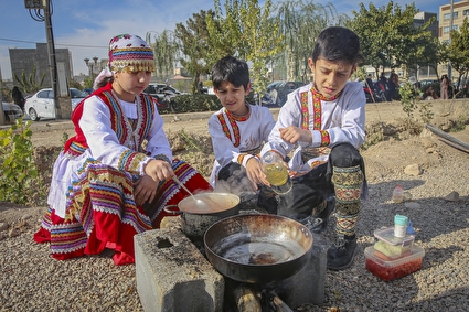 جشنواره املت و چای آتیشی در بجنورد