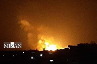 انفجار در منطقه المزه دمشق