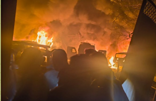 انفجار انبار نیترات آمونیوم پلیس