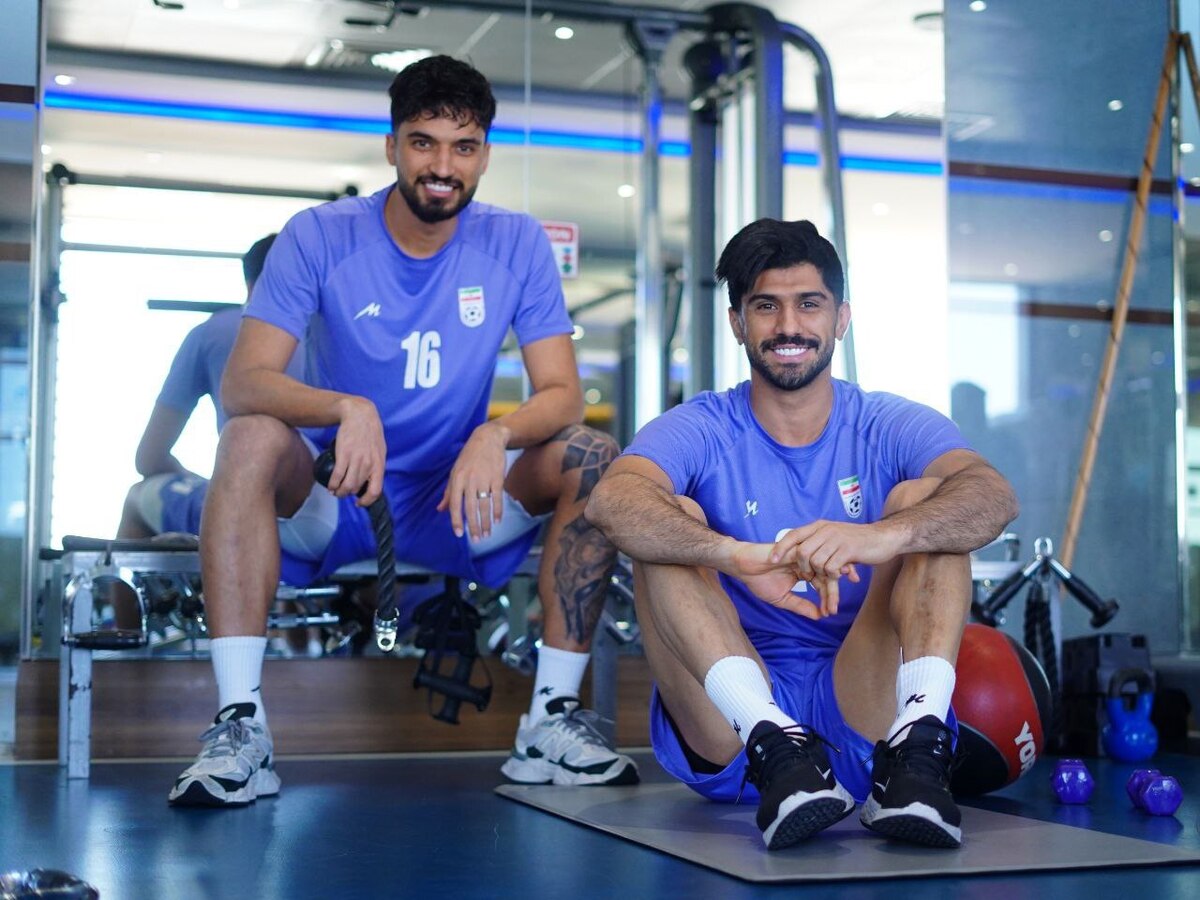 ادامه تمرینات تیم ملی فوتبال برای فینال تورنمنت العین