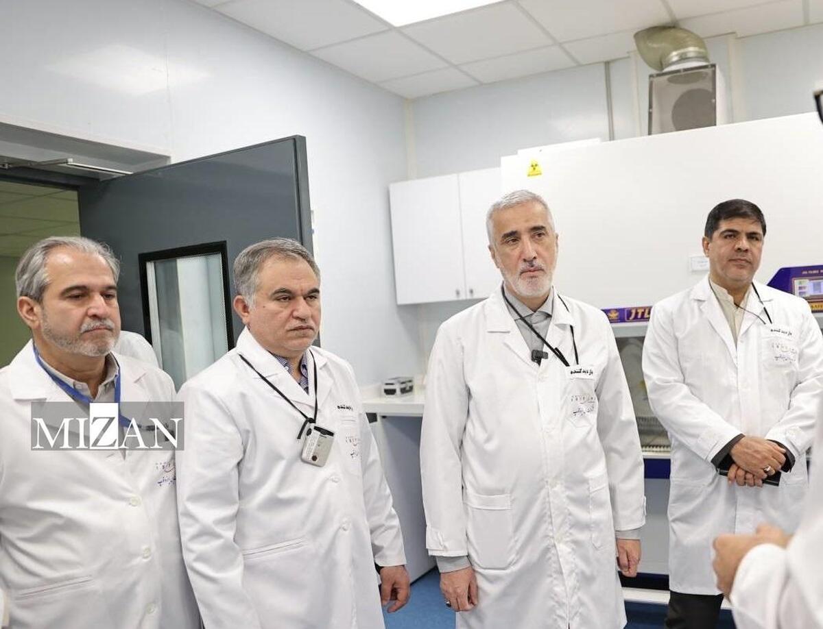بازدید رئیس سازمان غذا و دارو از مرکز تحقیقات کشاورزی و پزشکی هسته‌ای استان البرز