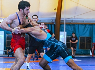 خیز بلند آذربایجان برای موفقیت در بازی‌های کشورهای اسلامی/ تمرین با قهرمانان کشتی المپیک قبل از پرواز به ریاض