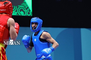 بازی‌های کشورهای اسلامی| امیرحسین همتی طلای ووشو را بر گردن آویخت