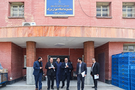 بازدید رئیس کل محاکم تهران از زندان تهران بزرگ