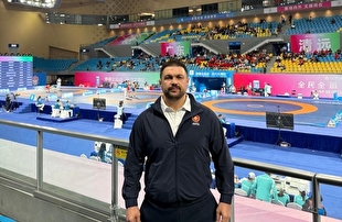 کمیل قاسمی در گوانگجو؛ احترام ویژه چینی‌ها به قهرمان کشتی المپیک ایران