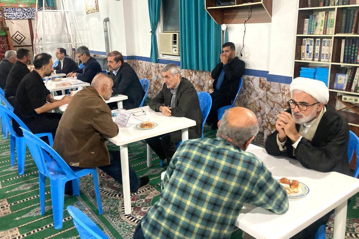 مسئولان قضایی استان گیلان به مشکلات مردم در مساجد شهر رشت رسیدگی کردند