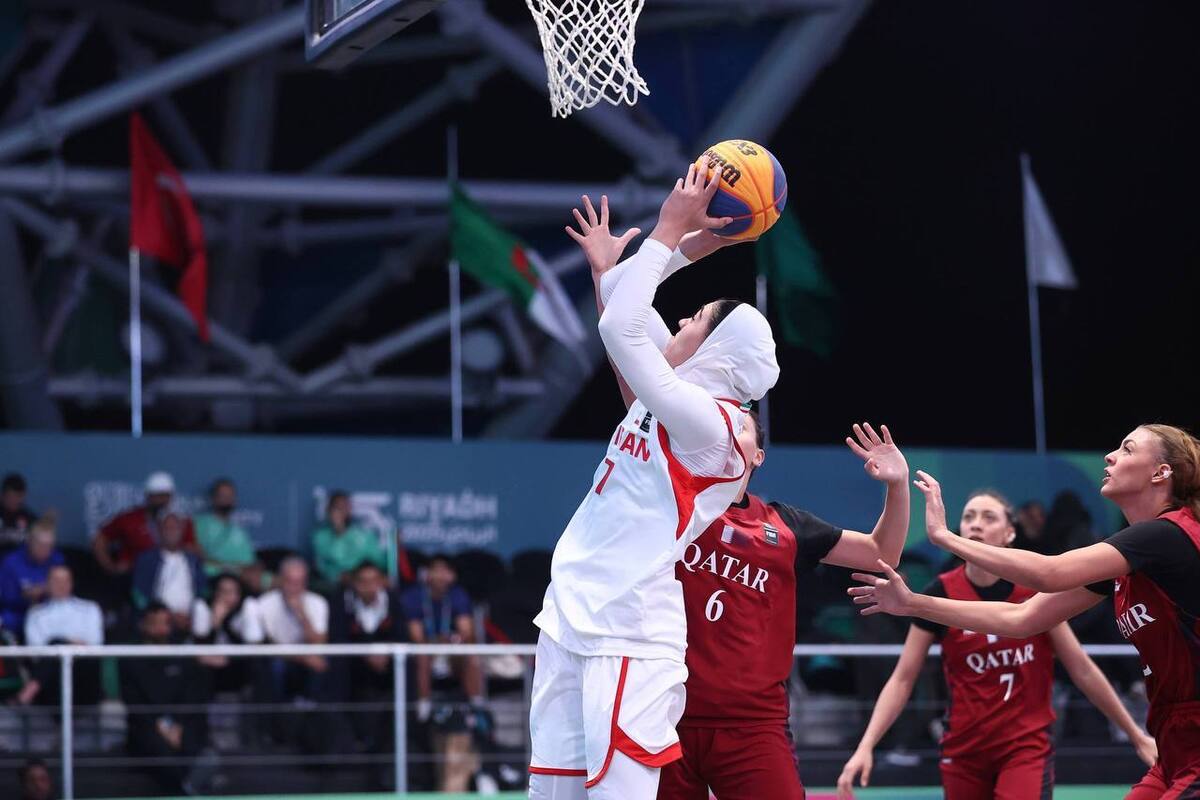 بازی‌های کشورهای اسلامی| پیروزی تیم بسکتبال ۳به۳ زنان ایران برابر قطر در گام دوم