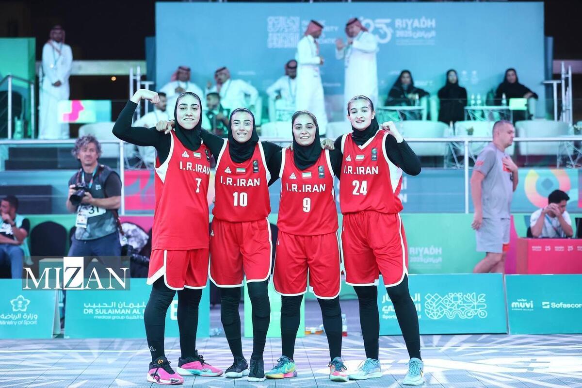 بازی‌های کشورهای اسلامی| زنان بسکتبال ۳ نفره با پیروزی برابر الجزایر به نیمه‌نهایی راه یافتند