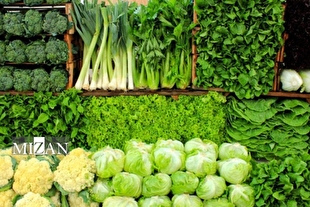 قیمت سبزیجات برگی و غیر برگی اعلام شد