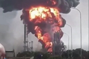 انفجار مهیب در تاسیسات نفتی ونزوئلا