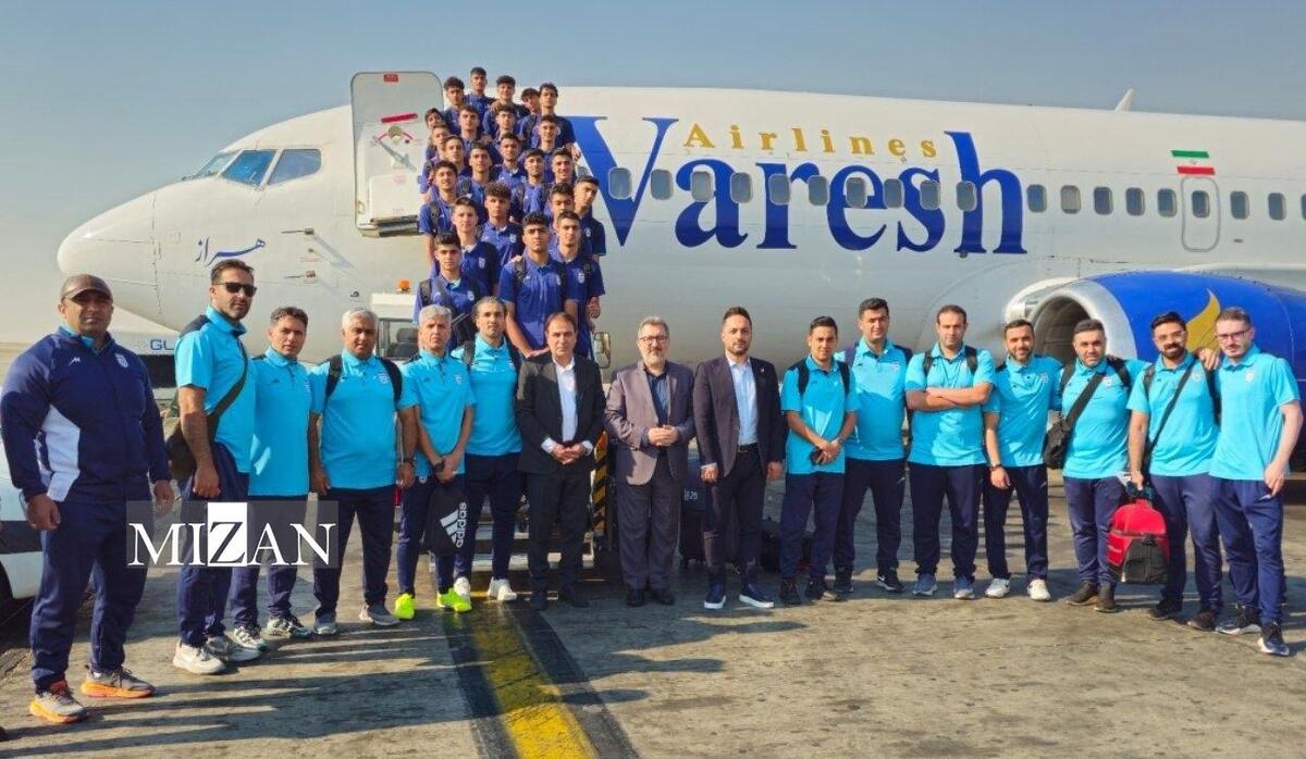 تیم ملی فوتبال نوجوانان عازم هند شد