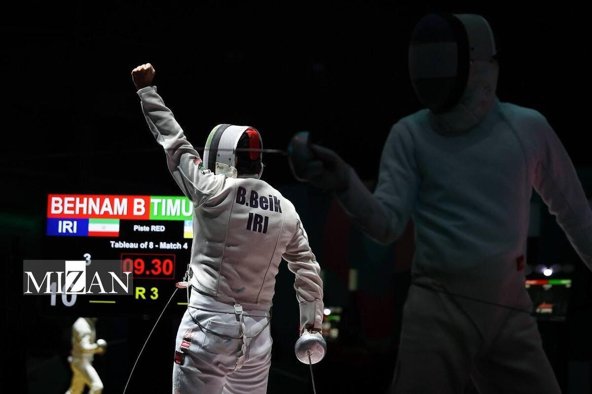 بازی‌های کشور‌های اسلامی| برنز شمشیربازی برای مردان اپه ایران