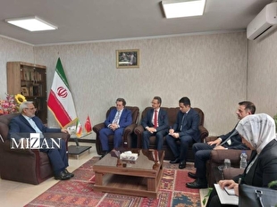 دیدار معاون وزیر دادگستری با سفیر و هیئت قضایی ترکیه