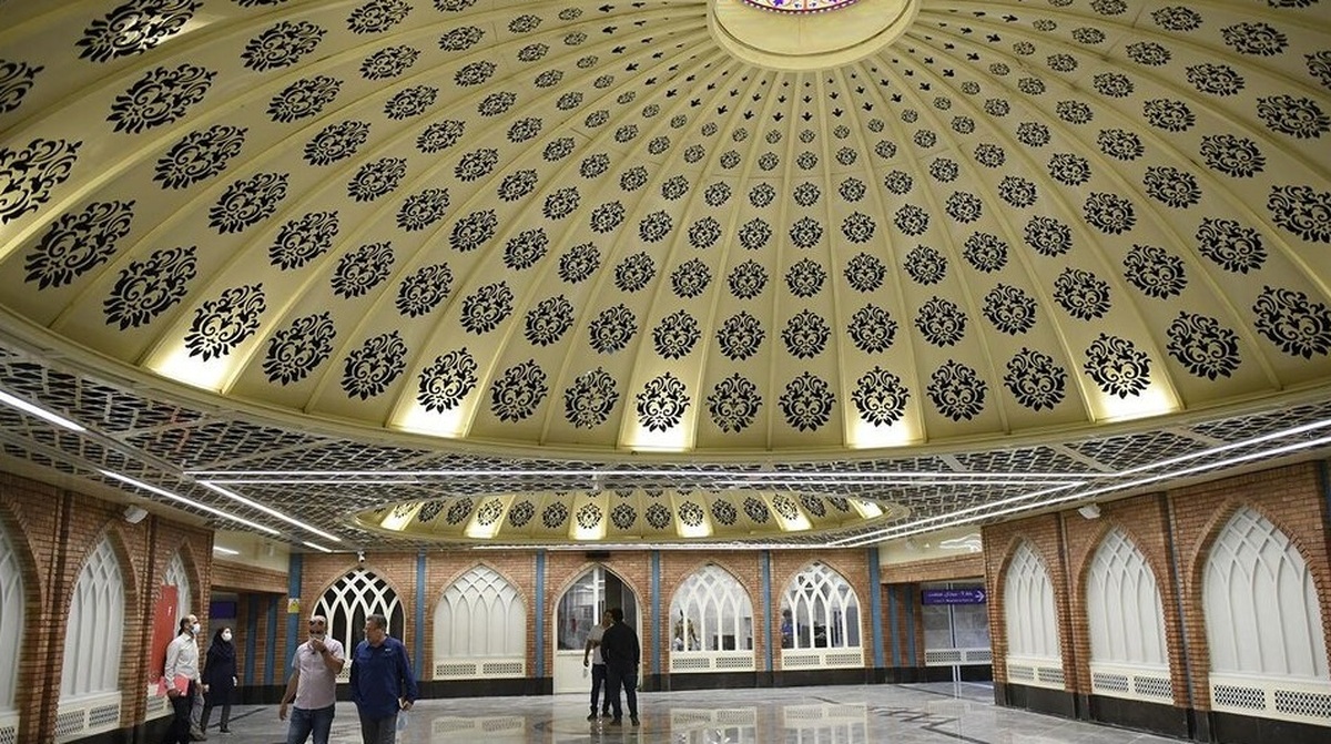 نقشه‌های گردشگری در ایستگاه‌های مترو تهران نصب شد