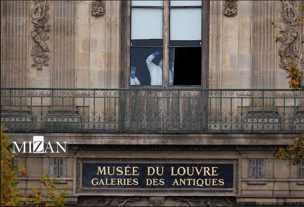 پلیس فرانسه ۲ سارق موزه لوور را بازداشت کرد
