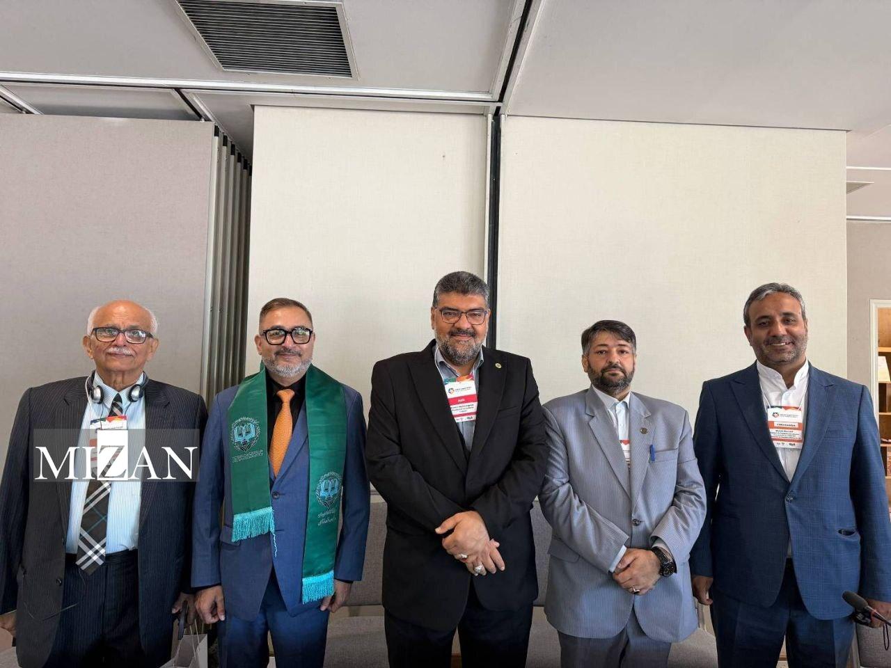 انعقاد تفاهمنامه همکاری بین مرکز وکلای قوه قضاییه ایران و اتحادیه وکلای هند؛ توسعه تعاملات و بهره گیری از ظرفیتهای حقوقی مشترک در عرصه بین المللی انعقاد تفاهمنامه همکاری بین مرکز وکلای قوه قضاییه ایران و اتحادیه وکلای هند؛ توسعه تعاملات و بهره گیری از ظرفیتهای حقوقی مشترک در عرصه بین المللی