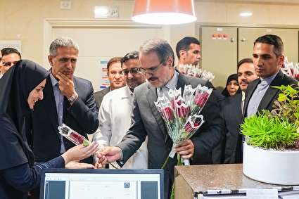 بازدید رئیس سازمان بازرسی کل کشور از مرکز طبی کودکان