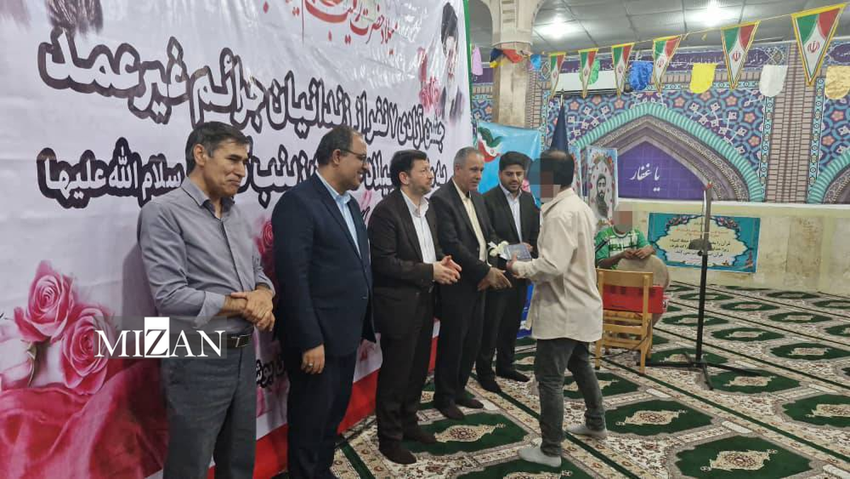 ۷ زندانی جرایم غیرعمد زندان بوشهر با کمک نیکوکاران و ستاد دیه استان آزاد شدند