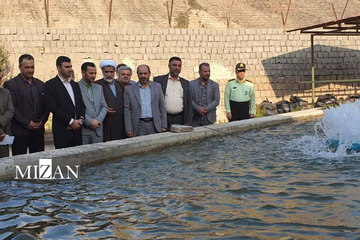 واحد پرورش ماهیان سردابی در زندان رودبار افتتاح شد