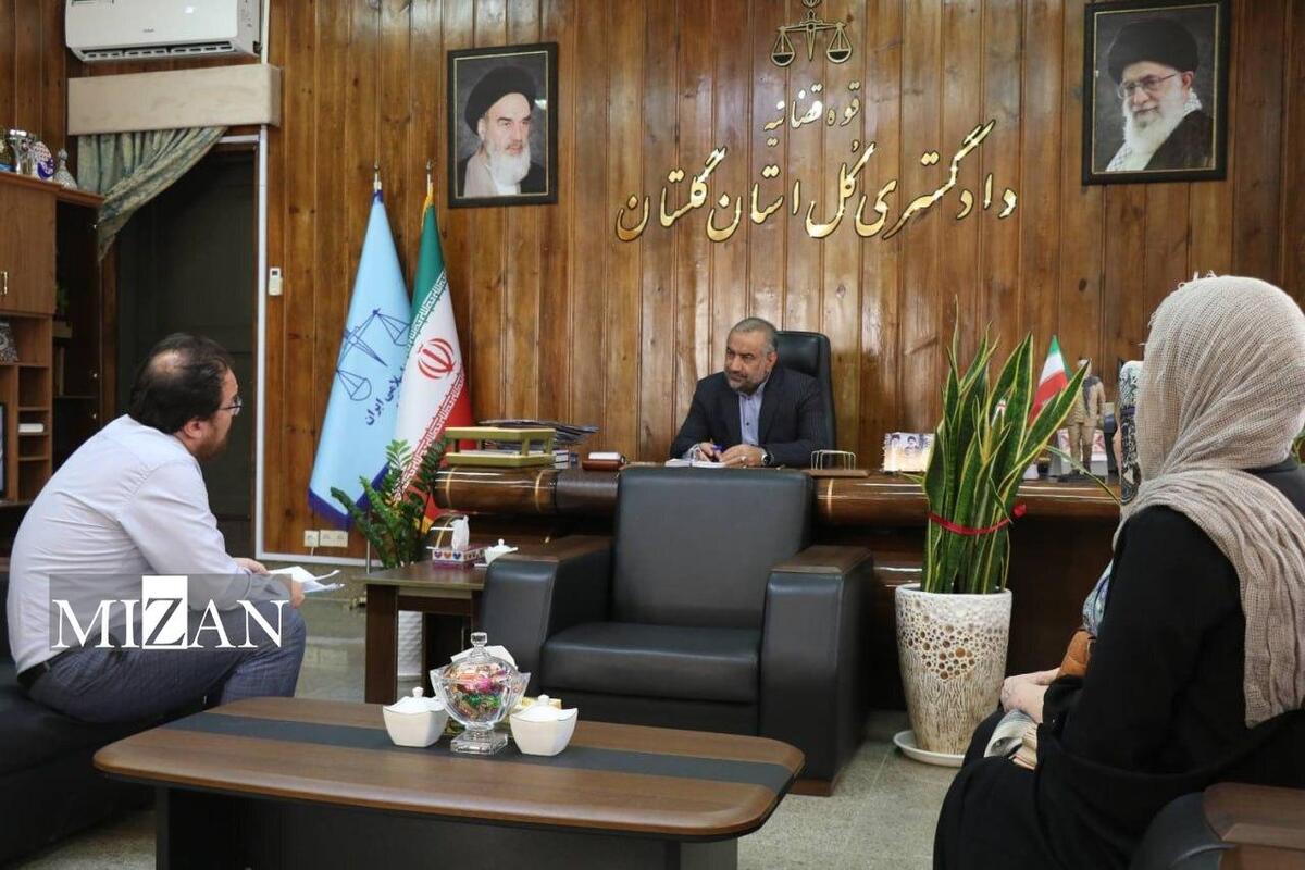 رسیدگی به درخواست‌های ۱۱۹ نفر در ملاقات مردمی رئیس کل دادگستری گلستان