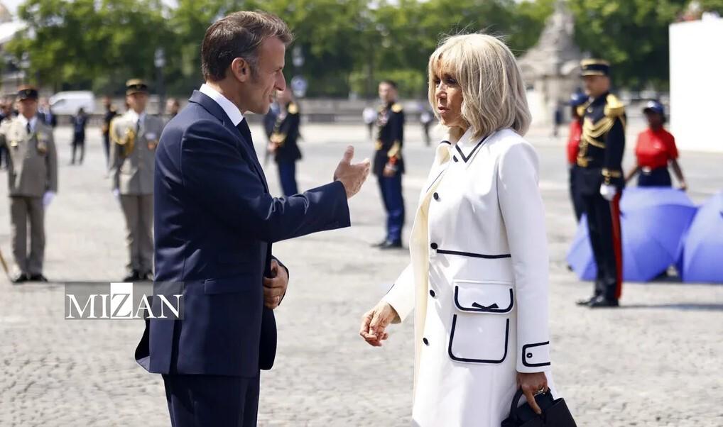 رئیس جمهور فرانسه و همسرش