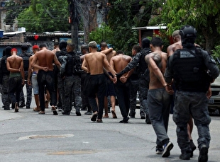 کشته‌شدن ۶۴ نفر در جنگ تمام‌عیار پلیس برزیل با یک باند تبهکار