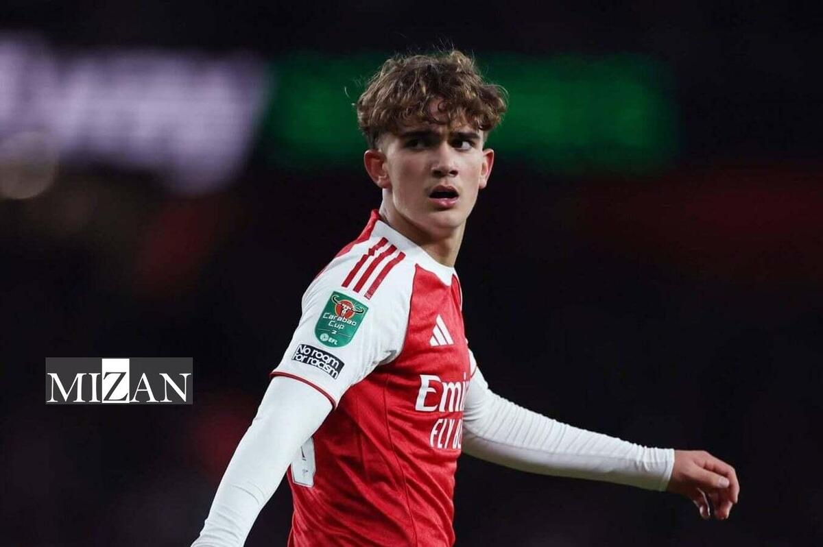 ستاره ۱۵ ساله آرسنال رکورد زد