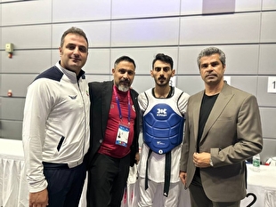 تکواندو قهرمانی جهان| بختیاری برنزی شد/ پایان کار تیم ایران با ۳ مدال