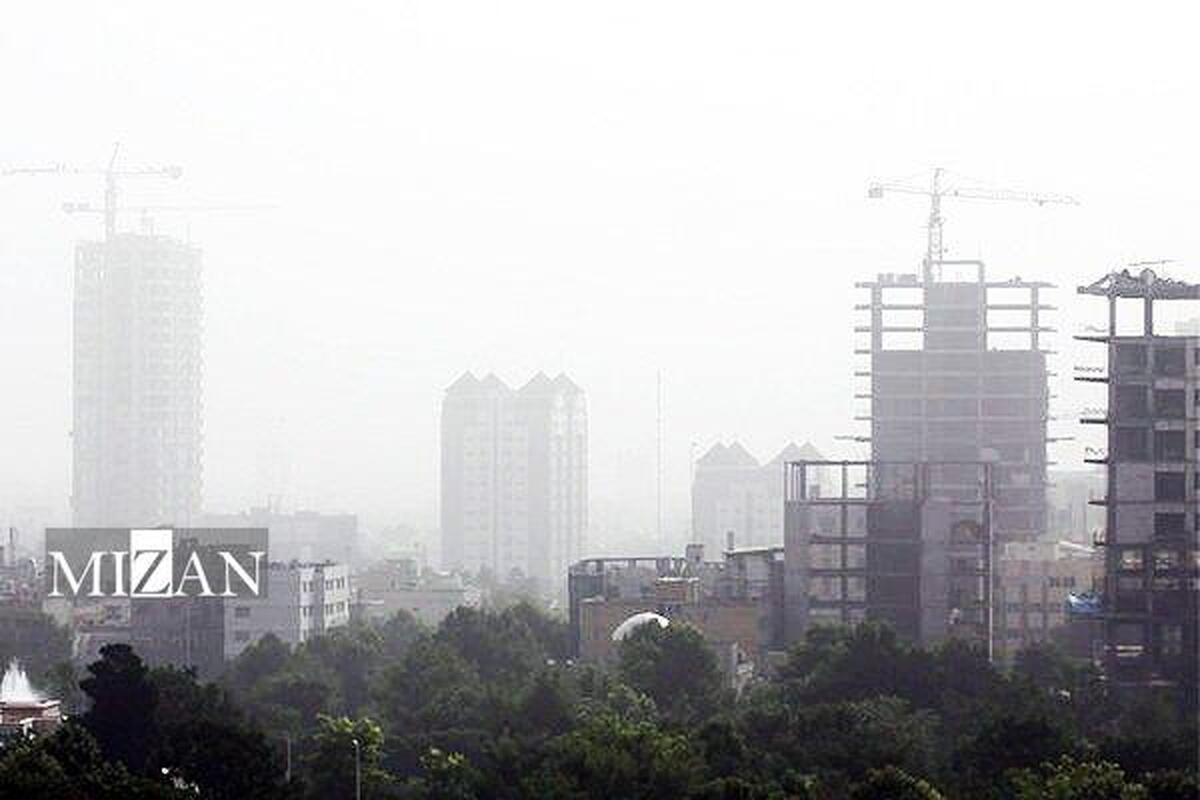 گردوخاک و کاهش کیفیت هوا در مرکز و شرق کشور