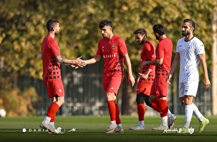 برتری پرسپولیس در دیدار تدارکاتی