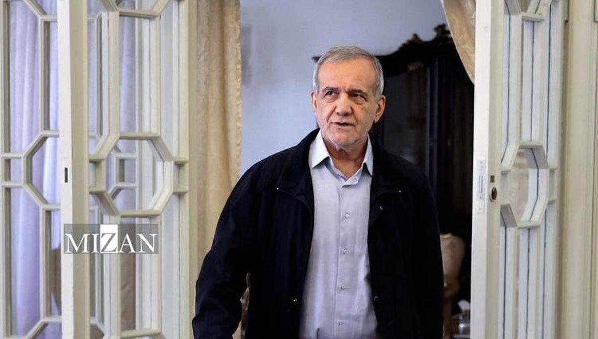 عیادت رئیس‌جمهور پزشکیان از سقاب اصفهانی