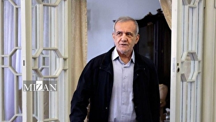 عیادت رئیس‌جمهور پزشکیان از سقاب اصفهانی