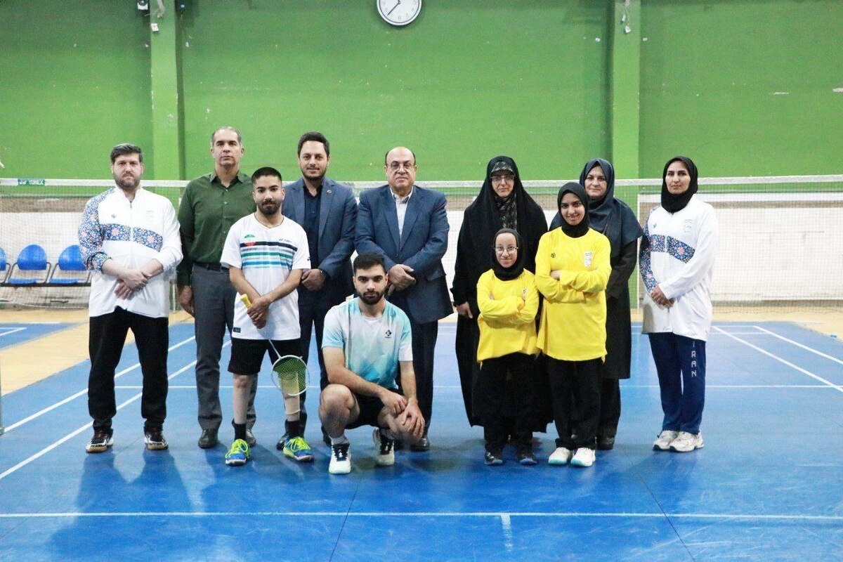 بازدید مسئولان فدراسیون و کمیته ملی پارالمپیک از آخرین اردوی پارابدمینتون