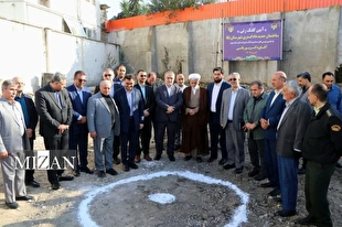 پروژه طرح توسعه دادگستری شهرستان نکا کلنگ‌زنی شد