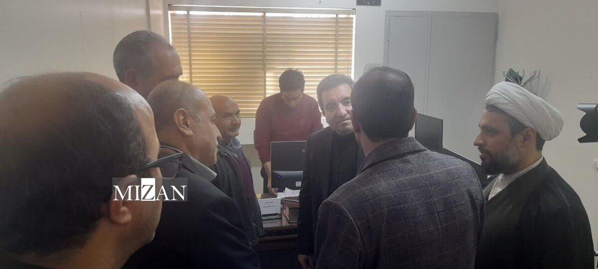 رئیس سازمان ثبت اسناد و املاک کشور از اداره ثبت اسناد شهرستان تفت بازدید کرد