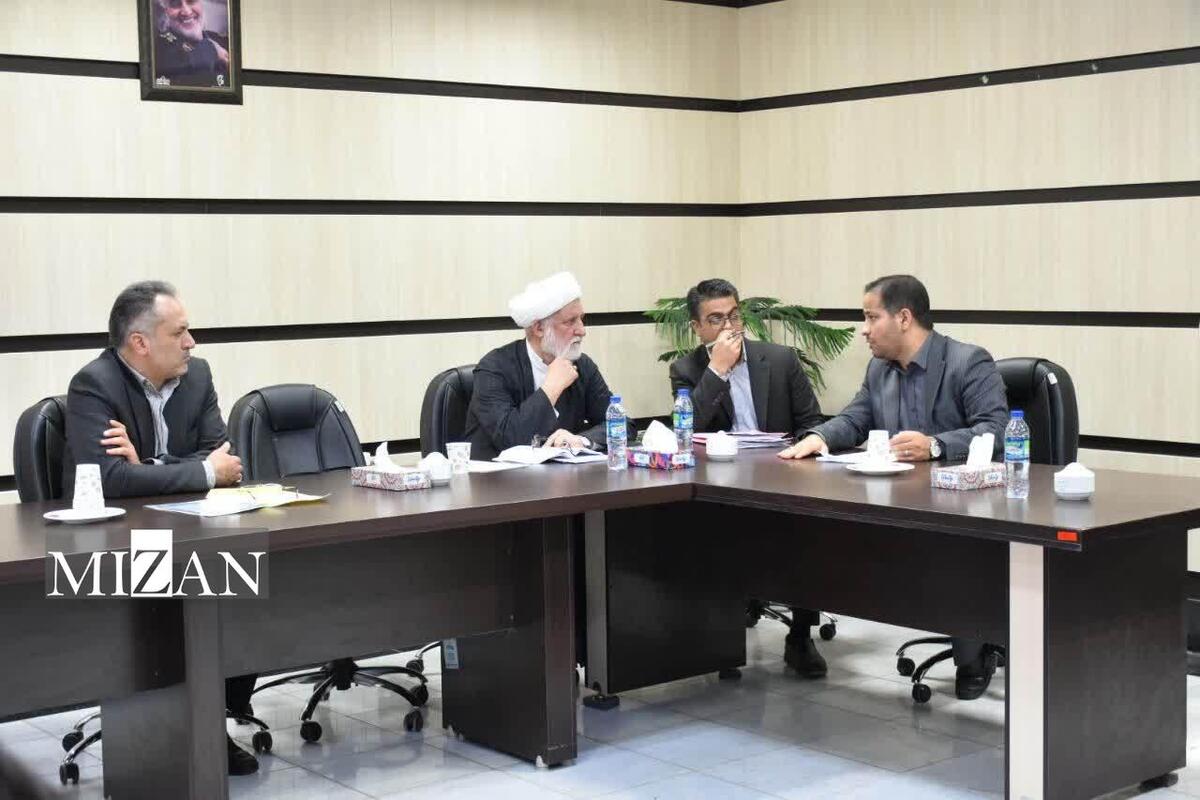 پیگیری مطالبات مردمی و مسائل قضایی توسط دادستان انتظامی قضات در شهرستان بافق