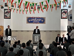 بازدید رئیس سازمان بازرسی کل کشور از کارگاه تولیدی زندان اردکان