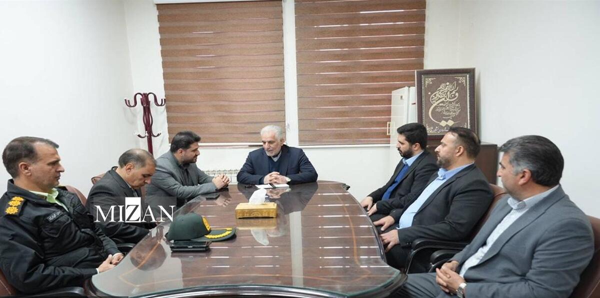 بررسی روند خدمات قضایی شهرستان زارچ در بازدید رئیس سازمان زندان‌ها